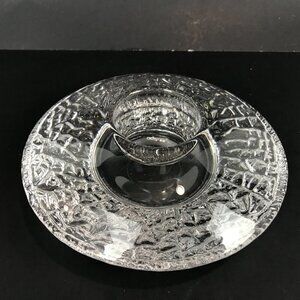 Orrefors Sweden Crystal candle holder, 5.5"